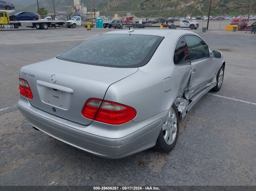 2002 Mercedes-Benz Clk 320 VIN: WDBLJ65G02F194045 Lot: 39456261