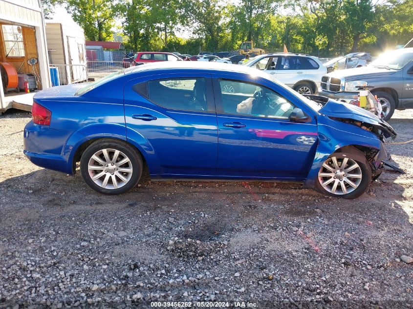 2014 Dodge Avenger Se VIN: 1C3CDZAB4EN144056 Lot: 39456262