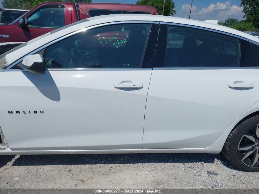 2020 Chevrolet Malibu Fwd Rs VIN: 1G1ZG5ST6LF087162 Lot: 39456277