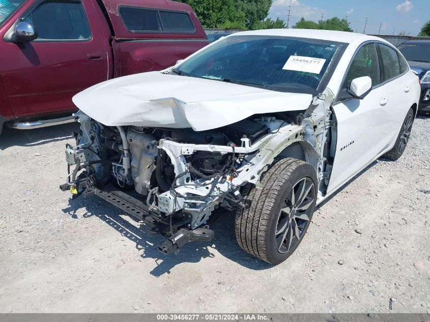 2020 Chevrolet Malibu Fwd Rs VIN: 1G1ZG5ST6LF087162 Lot: 39456277