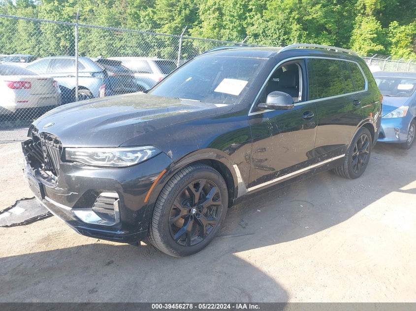 2020 BMW X7 xDrive40I VIN: 5UXCW2C02L9C69198 Lot: 39456278