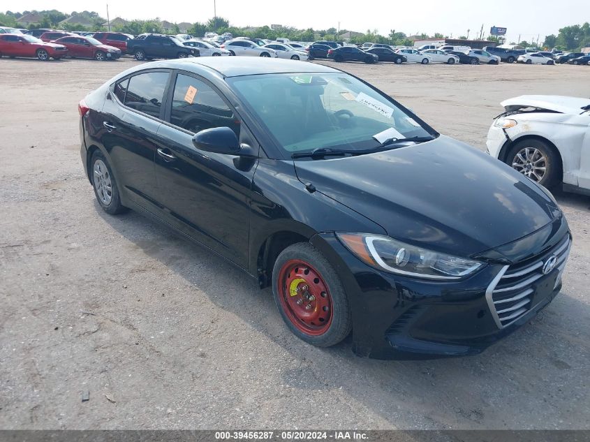 2017 Hyundai Elantra Se VIN: KMHD74LFXHU337974 Lot: 39456287