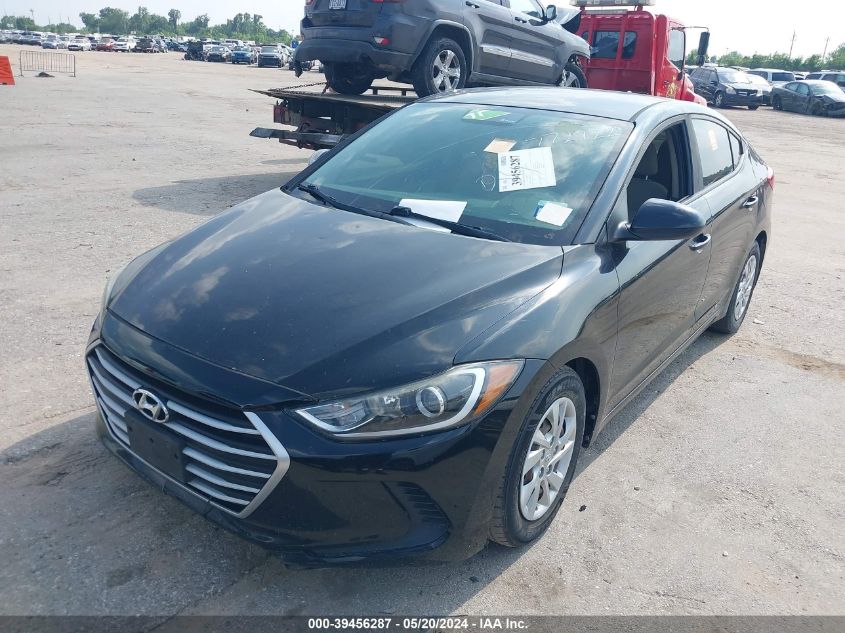 2017 Hyundai Elantra Se VIN: KMHD74LFXHU337974 Lot: 39456287