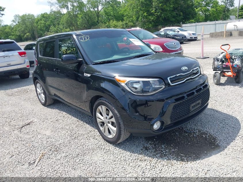 2016 Kia Soul + VIN: KNDJP3A52G7856610 Lot: 39456297