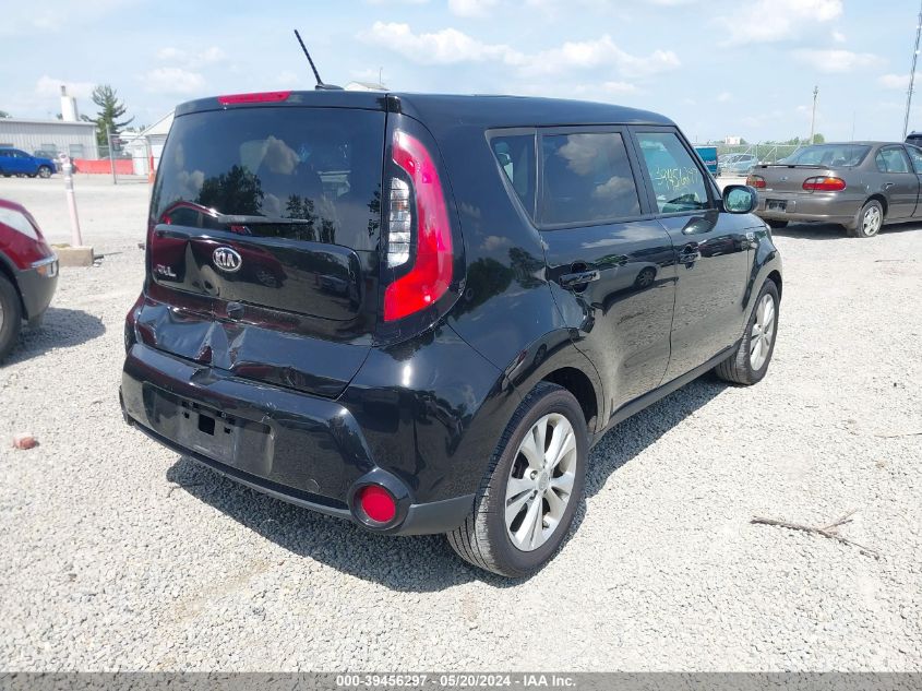 2016 Kia Soul + VIN: KNDJP3A52G7856610 Lot: 39456297