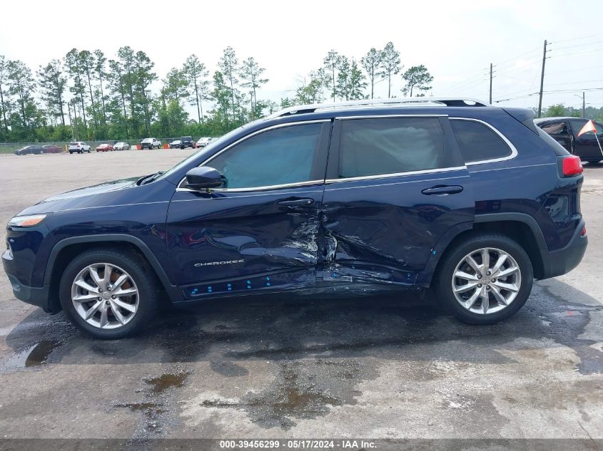 2016 Jeep Cherokee Limited VIN: 1C4PJLDBXGW273205 Lot: 39456299