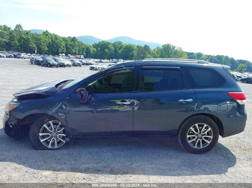 2014 Nissan Pathfinder Sv VIN: 5N1AR2MN8EC620110 Lot: 39456309