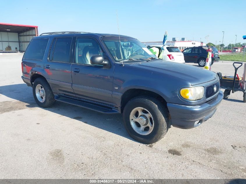 2000 Mercury Mountaineer VIN: 4M2ZU86P1YUJ39826 Lot: 39456317