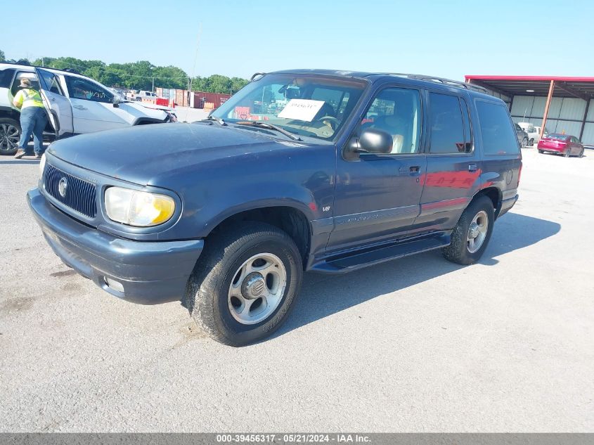 2000 Mercury Mountaineer VIN: 4M2ZU86P1YUJ39826 Lot: 39456317