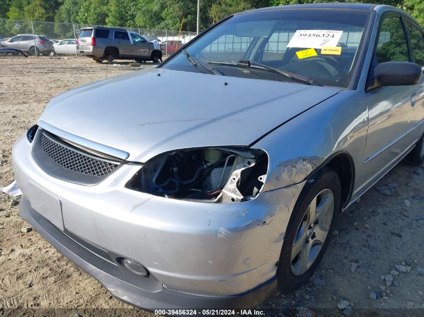 2003 Honda Civic Lx VIN: 2HGES16543H506148 Lot: 39456324