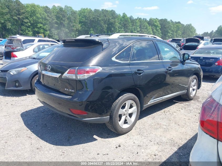 2015 Lexus Rx 350 VIN: 2T2BK1BA4FC298786 Lot: 39456327