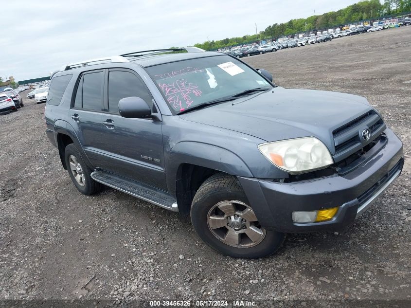 2004 Toyota 4Runner Limited V6 VIN: JTEBU17R440031888 Lot: 39456326