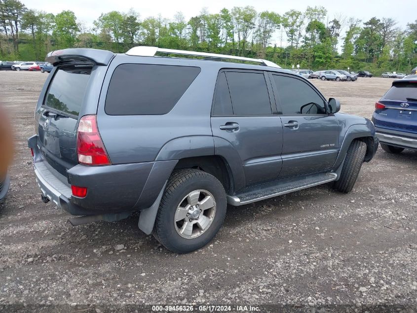 2004 Toyota 4Runner Limited V6 VIN: JTEBU17R440031888 Lot: 39456326