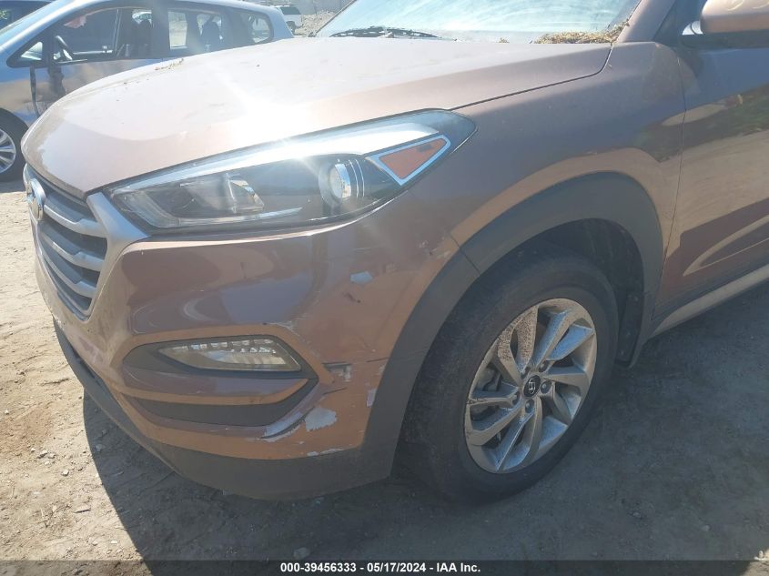 2017 Hyundai Tucson Se VIN: KM8J3CA41HU301875 Lot: 39456333