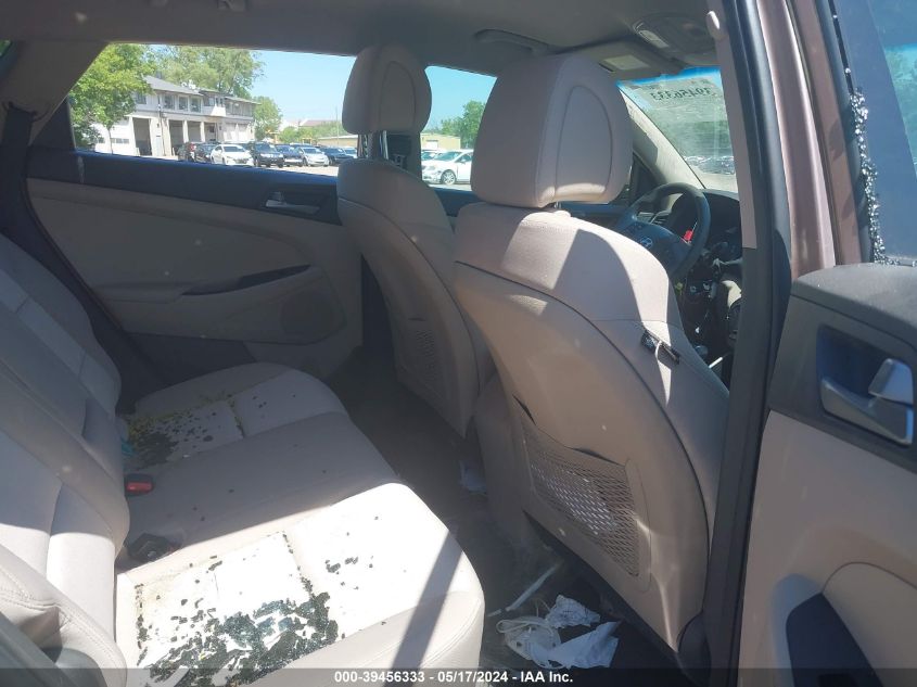 2017 Hyundai Tucson Se VIN: KM8J3CA41HU301875 Lot: 39456333