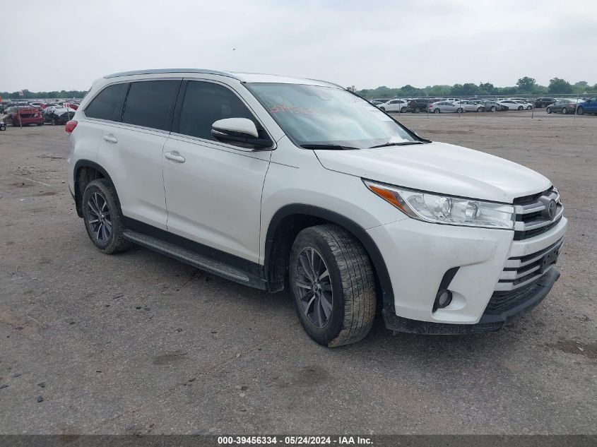 2019 TOYOTA HIGHLANDER SE/XLE - 5TDKZRFH6KS327762