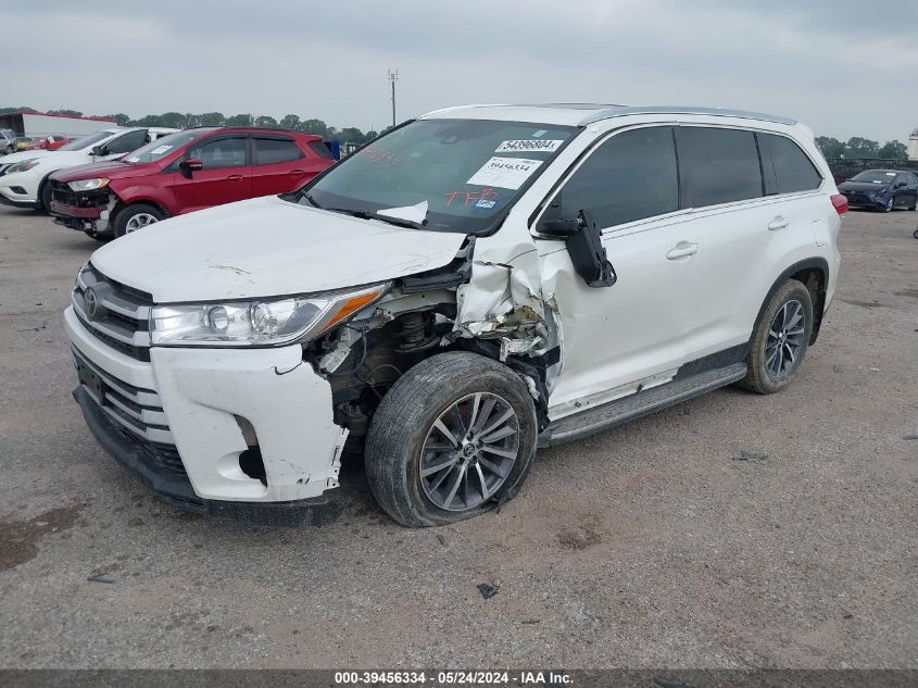 5TDKZRFH6KS327762 2019 TOYOTA HIGHLANDER - Image 2