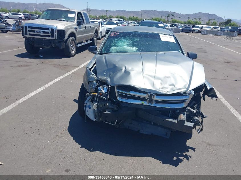 2012 Dodge Avenger Se VIN: 1C3CDZAG6CN260934 Lot: 39456343
