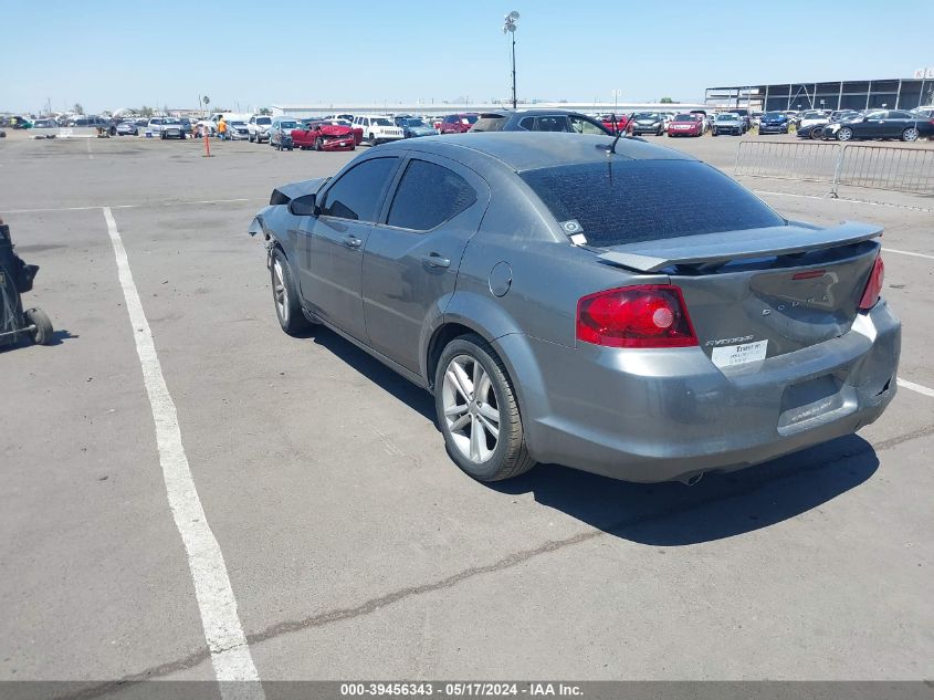 2012 Dodge Avenger Se VIN: 1C3CDZAG6CN260934 Lot: 39456343