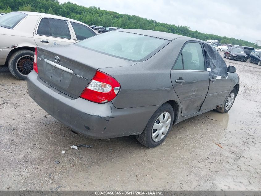 2004 Toyota Camry Le VIN: 4T1BE32K44U922307 Lot: 39456345