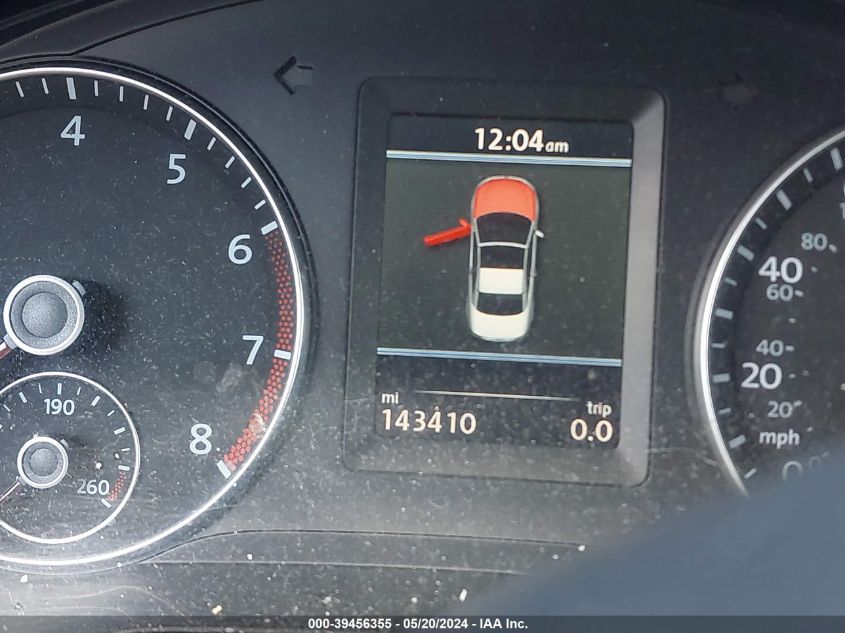 2012 Volkswagen Eos Lux VIN: WVWFW7AH8CV008165 Lot: 39456355