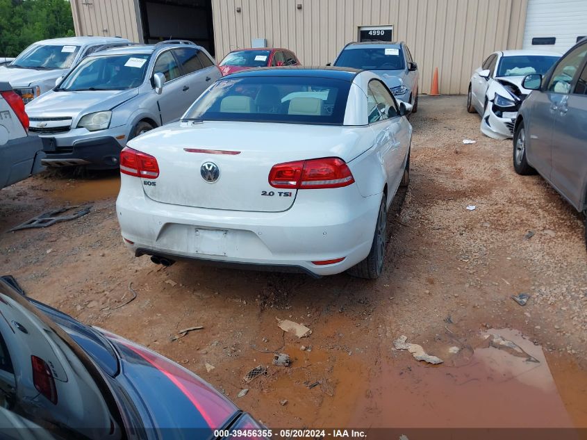2012 Volkswagen Eos Lux VIN: WVWFW7AH8CV008165 Lot: 39456355