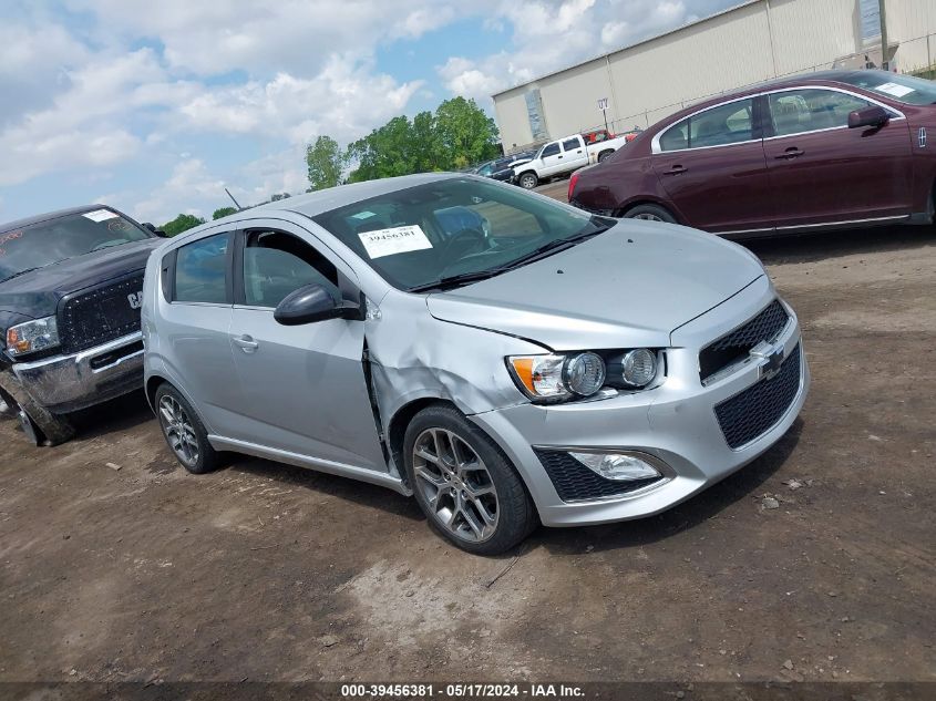 2015 Chevrolet Sonic Rs Manual VIN: 1G1JH6SB3F4182284 Lot: 39456381