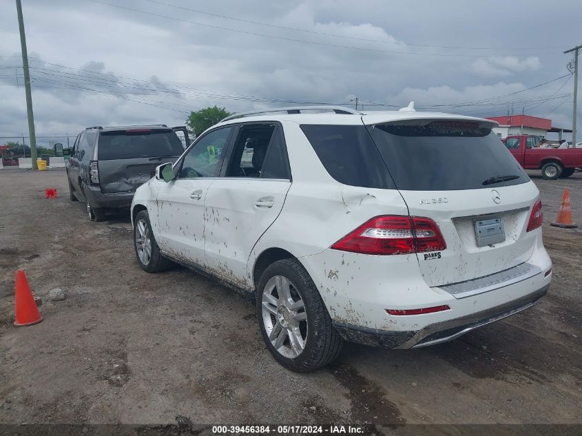 2014 Mercedes-Benz Ml 350 VIN: 4JGDA5JB2EA282117 Lot: 39456384