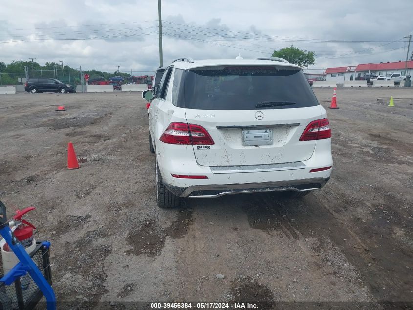2014 Mercedes-Benz Ml 350 VIN: 4JGDA5JB2EA282117 Lot: 39456384