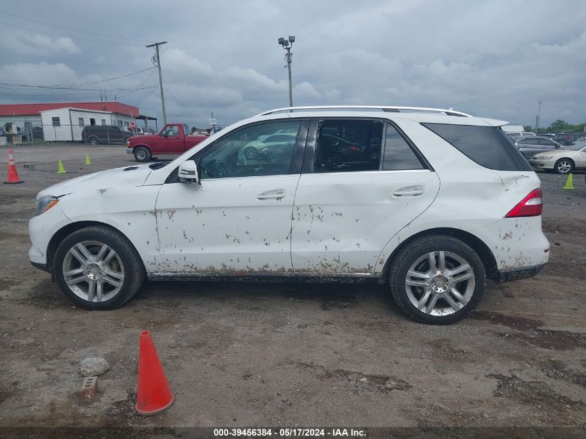 2014 Mercedes-Benz Ml 350 VIN: 4JGDA5JB2EA282117 Lot: 39456384