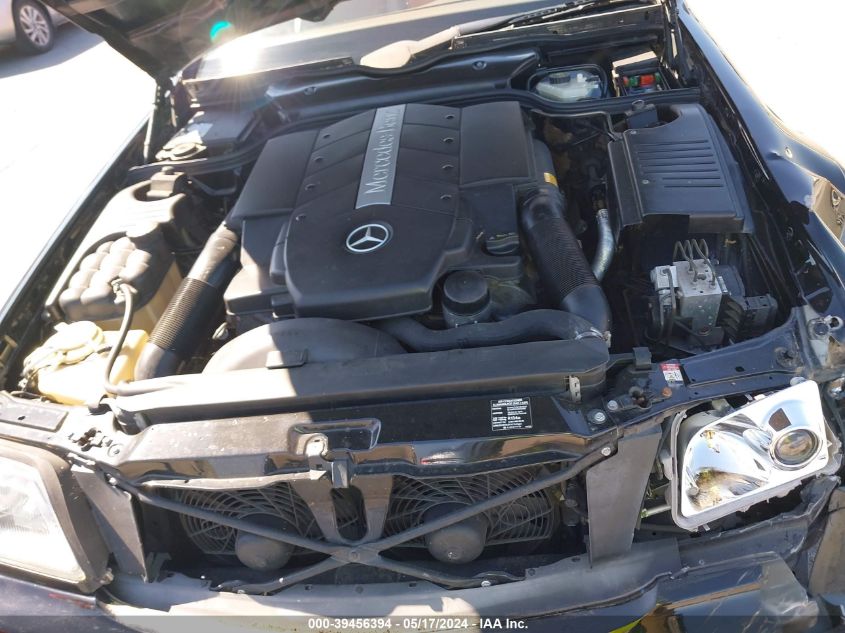 2001 Mercedes-Benz Sl 500 VIN: WDBFA68FX1F199140 Lot: 39456394