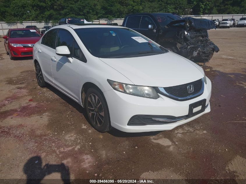 2013 Honda Civic Ex VIN: 19XFB2F82DE071694 Lot: 39456395