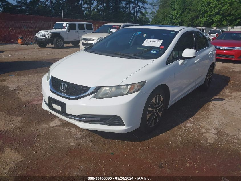 2013 Honda Civic Ex VIN: 19XFB2F82DE071694 Lot: 39456395