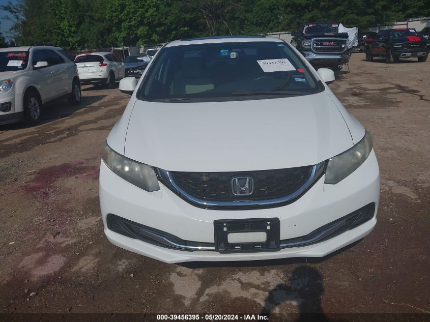 2013 Honda Civic Ex VIN: 19XFB2F82DE071694 Lot: 39456395