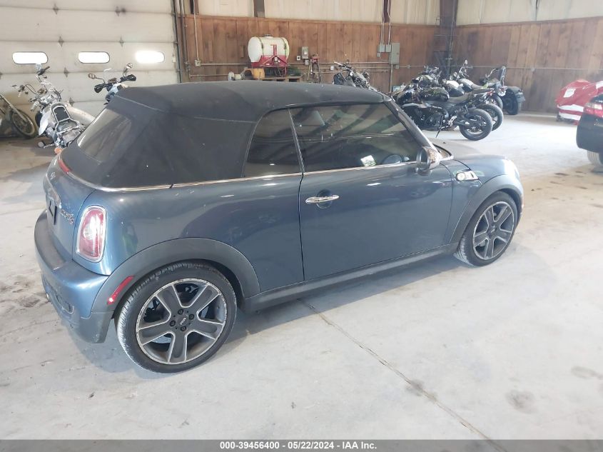 2010 Mini Cooper S VIN: WMWMS3C55ATY51583 Lot: 39456400