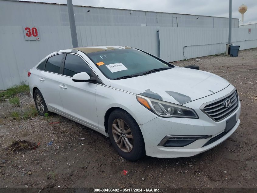 2015 Hyundai Sonata Se VIN: 5NPE24AF8FH134020 Lot: 39456402