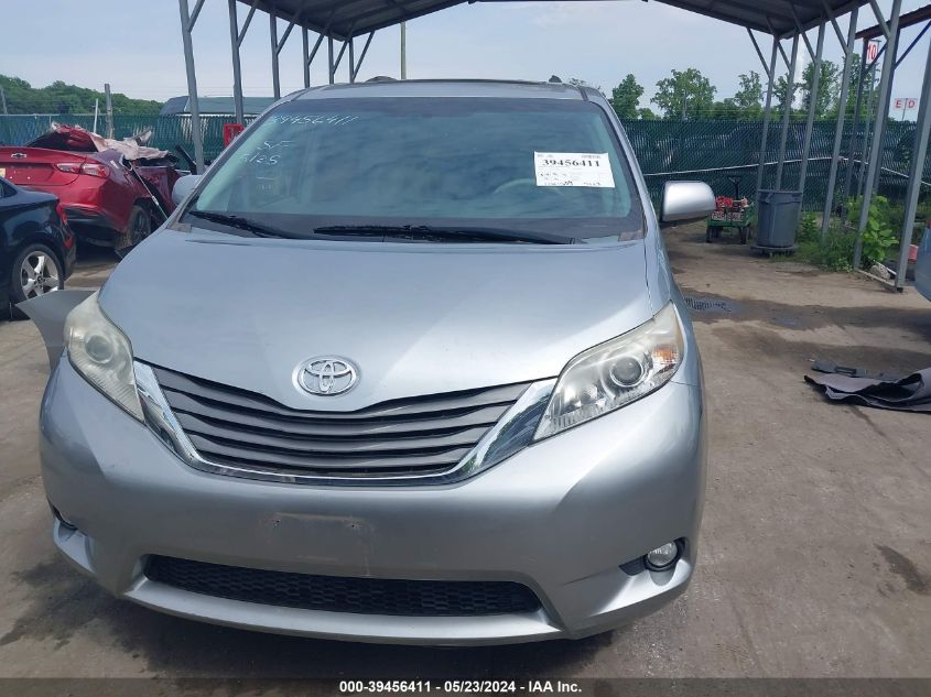 2013 Toyota Sienna Xle V6 8 Passenger VIN: 5TDYK3DC0DS344403 Lot: 39456411