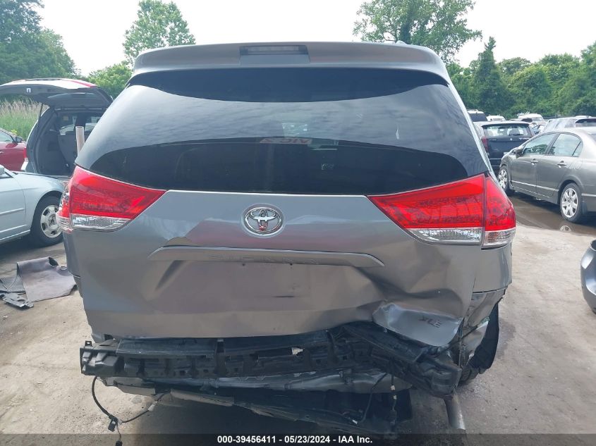 2013 Toyota Sienna Xle V6 8 Passenger VIN: 5TDYK3DC0DS344403 Lot: 39456411