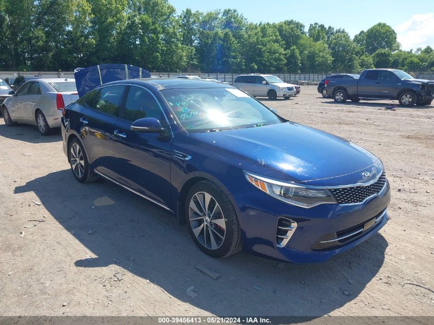 2016 Kia Optima Sxl Turbo VIN: 5XXGV4L2XGG031091 Lot: 39456413