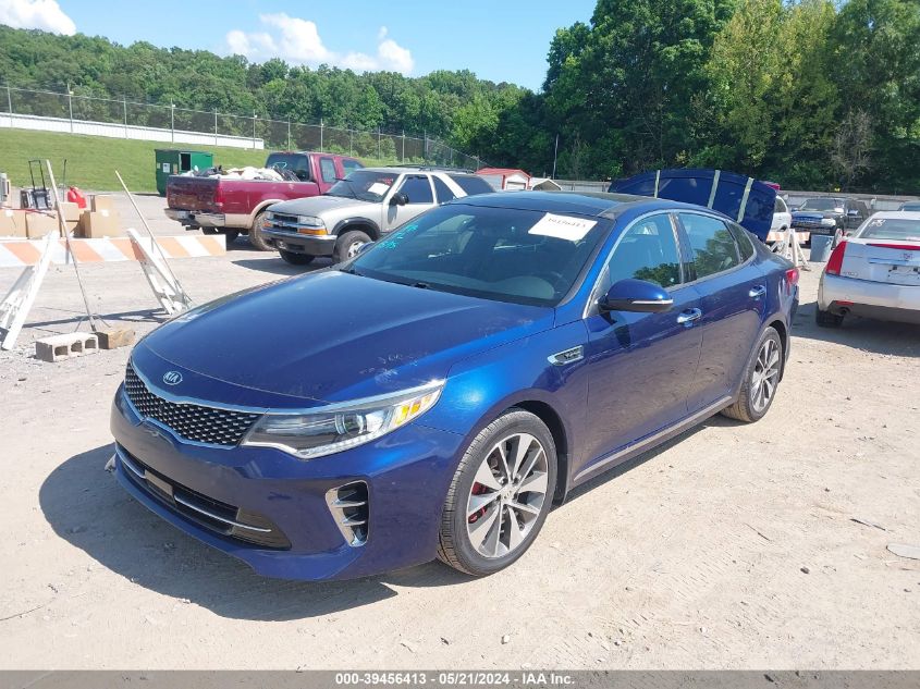 2016 Kia Optima Sxl Turbo VIN: 5XXGV4L2XGG031091 Lot: 39456413