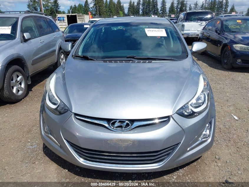 2015 Hyundai Elantra Se VIN: 5NPDH4AE2FH585154 Lot: 39456429