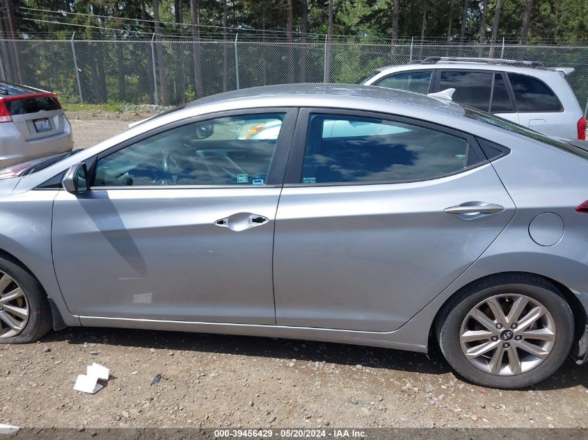 2015 Hyundai Elantra Se VIN: 5NPDH4AE2FH585154 Lot: 39456429