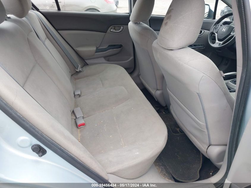 2012 Honda Civic Lx VIN: 2HGFB2F55CH586120 Lot: 39456434