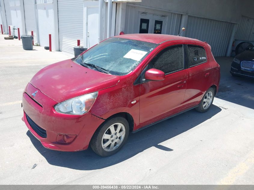 2015 Mitsubishi Mirage Rf VIN: ML32A4HJ8FH059515 Lot: 39456438