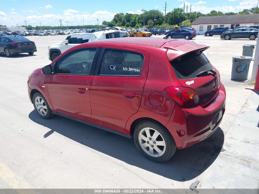 2015 Mitsubishi Mirage Rf VIN: ML32A4HJ8FH059515 Lot: 39456438