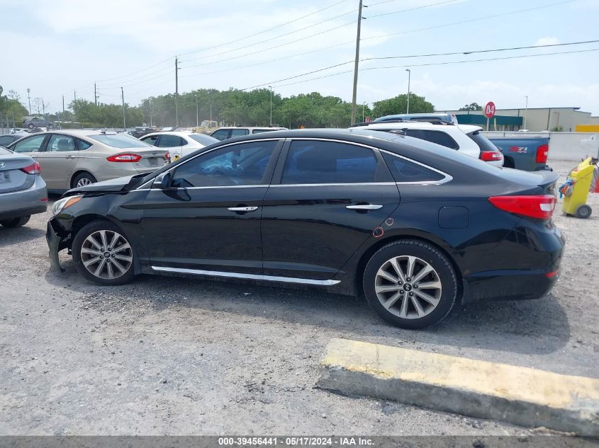 2017 Hyundai Sonata Limited VIN: 5NPE34AF5HH562286 Lot: 39456441