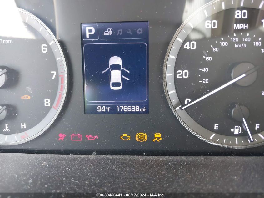 2017 Hyundai Sonata Limited VIN: 5NPE34AF5HH562286 Lot: 39456441