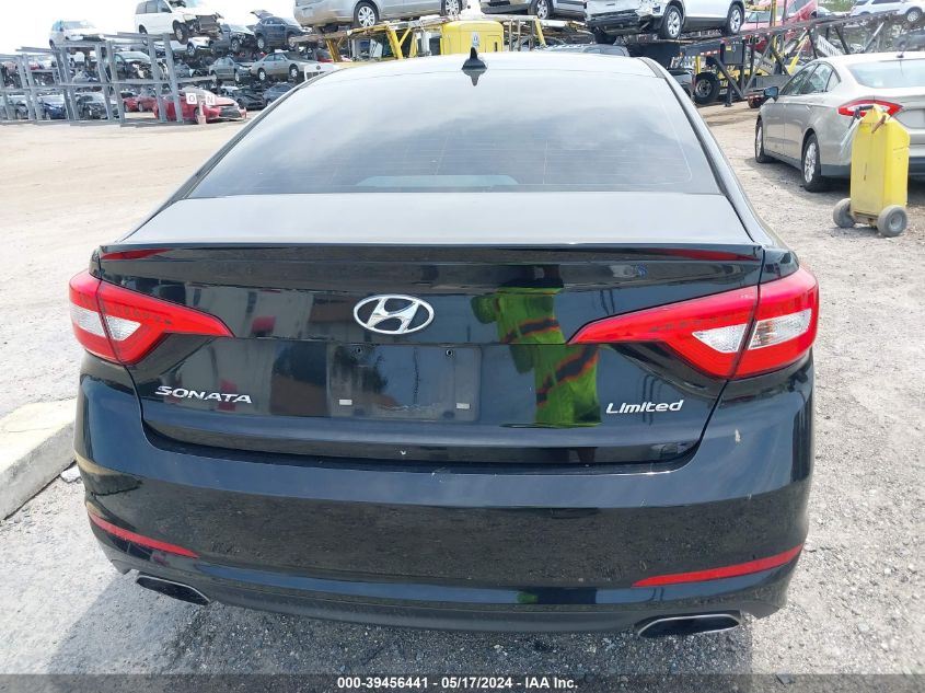 2017 Hyundai Sonata Limited VIN: 5NPE34AF5HH562286 Lot: 39456441