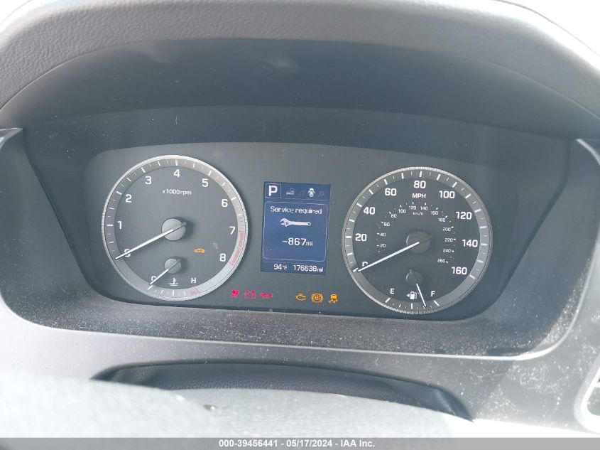 2017 Hyundai Sonata Limited VIN: 5NPE34AF5HH562286 Lot: 39456441