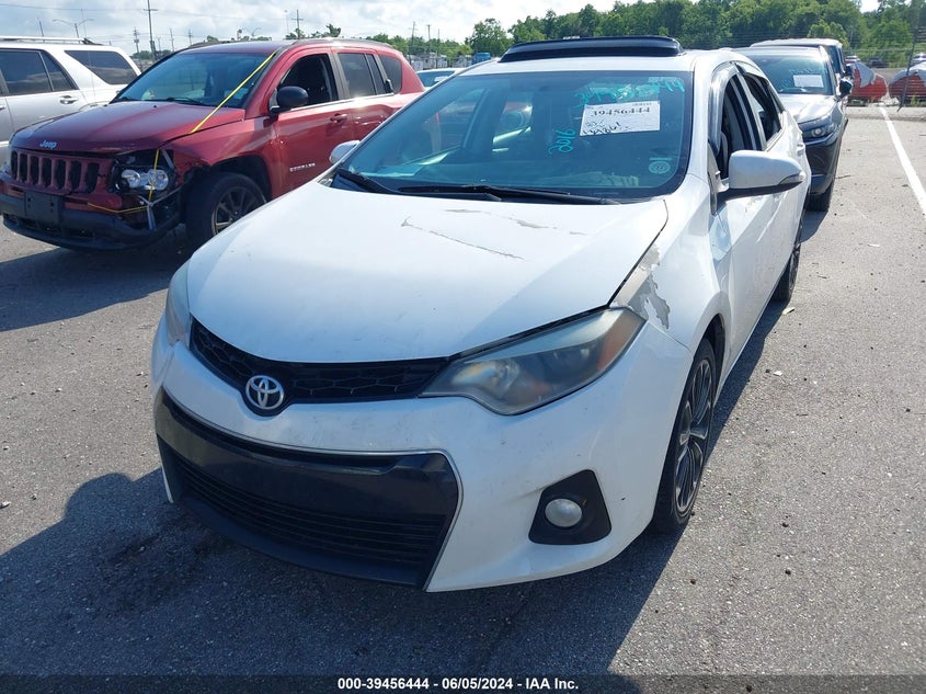 2016 Toyota Corolla S Plus VIN: 5YFBURHE1GP390768 Lot: 39456444